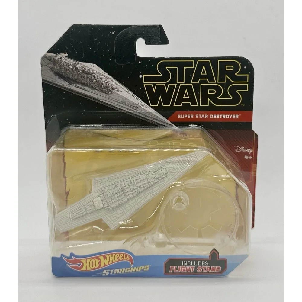 Hot Wheels Star Wars Starships Lot 3 Super Star Destroyer A-Wing Treadspeeder